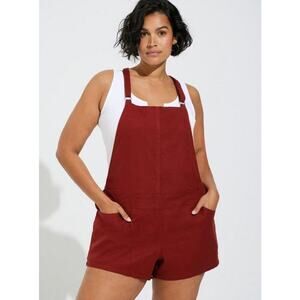 Torrid Red Jumpsuit Romper